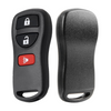 2005-2018 Nissan Keyless Entry Remote SHELL For CWTWB1U821 - Black (AFTERMARKET)