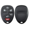 2007-2014 GM Keyless Entry Remote SHELL For OUC60270 - Black (AFTERMARKET)