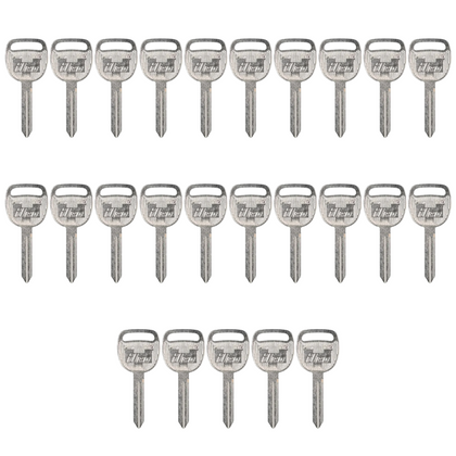 25 X Ilco - B102 - P1113 - GM - Metal Key Blank (BUNDLE OF 25)