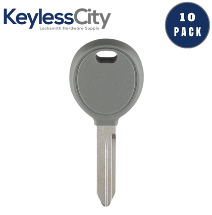 10 X Chrysler/ Dodge/ Jeep Y160 Transponder Key (4D64) (AFTERMARKET) (BUNDLE OF 10)