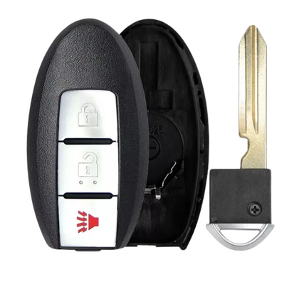 2011-2018 Nissan / 3-Button Smart Key Shell / CWTWB1U808 (AFTERMARKET)