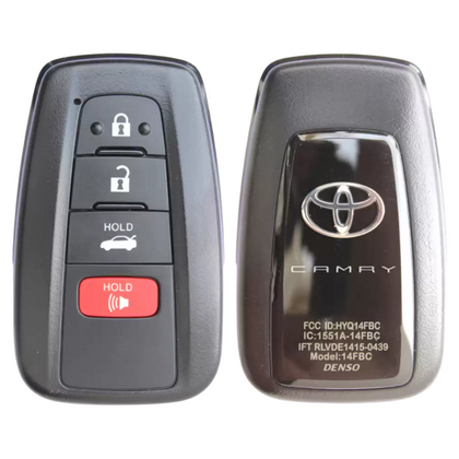 2018-2022 Toyota Camry Hybrid / 4 Buttons Smart Key / 89904-06240 / 89904-06350 / HYQ14FBC (OEM)