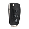 2006-2015 Audi / 3-Button Flip Key / PN: 4F0837220 / IYZ 3314 / 315 MHz (AFTERMARKET)