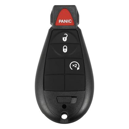 2009-2020 Jeep Chrysler Dodge / 4-Button Fobik Key / PN: 05026886AI / IYZ-C01C / Keyless Go Fobik (AFTERMARKET)