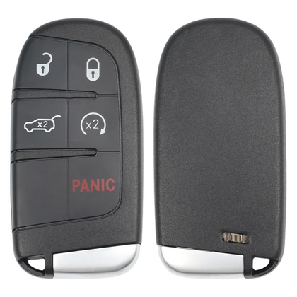 2 X 2014-2023 Jeep Grand Cherokee / 5-Button Smart Key / PN: 68143505AC / M3N-40821302 (AFTERMARKET) (BUNDLE OF 2)
