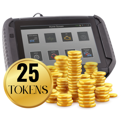 Advanced Diagnostics - Token Packs for the SMART Pro Key Programmer (25 Tokens) - (Machine Sold Separately)