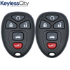 2 X 2004-2013 GM / 5-Button Keyless Entry Remote / PN: 22733524 / KOBGT04A (AFTERMARKET) (BUNDLE of 2)