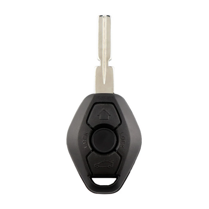 2000-2003 BMW 5 6 7 Z3 Series / 3-Button Remote Head Key / PN: 8382328 / LX8FZV / 4-Track EWS (AFTERMARKET)