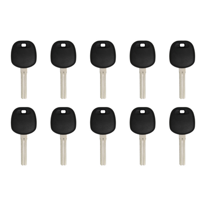10 X 1997-2005 Lexus - TOY48 Transponder Key - Short Blade - (4C Chip) (AFTERMARKET) (BUNDLE OF 10)