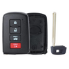 2012-2019 Toyota / 4-Button Smart Key SHELL / HYQ14FBA (AFTERMARKET)