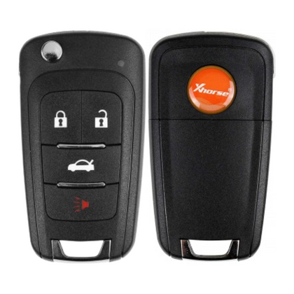 XHorse XNBU01EN GM Style / 4-Button Universal Remote Key For VVDI Key Tool (Wireless)