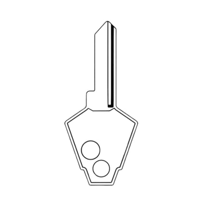 XL7 / 1180 JMA Mailbox Key - Brass (JMA XL-1E)