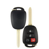 2015-2018 Toyota RAV4 / 4-Button Remote Head Key / PN: 89070-0R221 / HYQ12BDP (H Chip) (Canada) (AFTERMARKET)