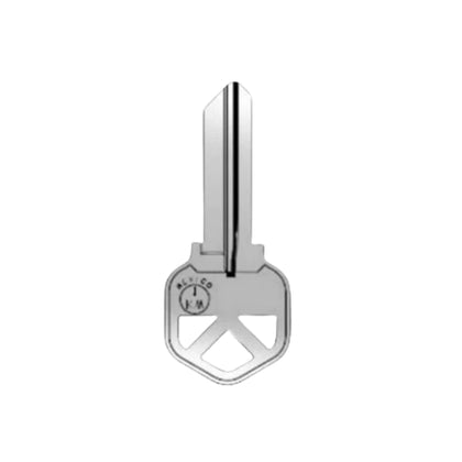 JMA - KW1 Keys - Nickel Finish Kwikset Key Blanks (JMA KW1-1KE-NP)