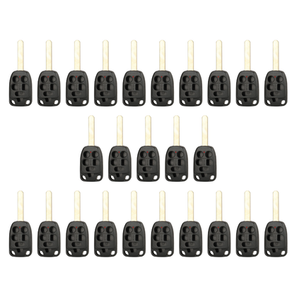 25 X 2011-2013 Honda Odyssey / 6-Button Remote Head Key SHELL / HO01 / N5F-A04TAA (Bundle of 25)