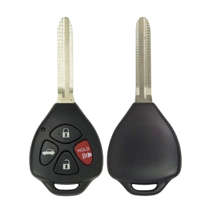 3 X 2007-2010 Toyota Camry Corolla / 4-Button Remote Head Key / 89070-06231 / HYQ12BBY (4D67 Chip) (AFTERMARKET) (BUNDLE OF 3)
