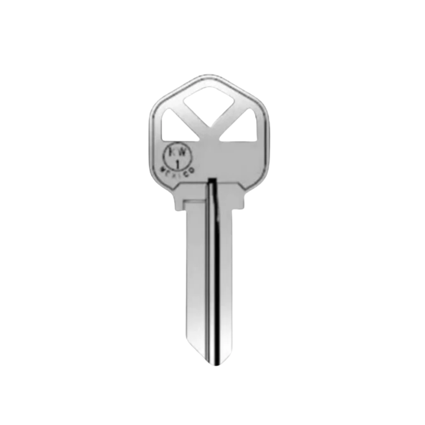 10 X JMA - KW1 Keys - Nickel Finish Kwikset Key Blanks (JMA KW1-1KE-NP ...