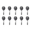 10 X Chrysler/ Dodge/ Jeep Y160 Transponder Key (4D64) (AFTERMARKET) (BUNDLE OF 10)