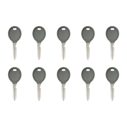 10 X 2001-2005 Dodge / Chrysler / Jeep / Y165 Transponder Key (Chip 4D61) (AFTERMARKET) (BUNDLE OF 10)