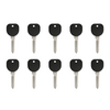 10 X 2004-2009  Buick Pontiac B107 / PT04 (PK3) - Z Keyway- Transponder Key (13 Chip) (AFTERMARKET) (BUNDLE OF 10)