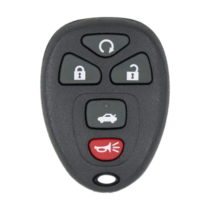 2004-2013 GM / 5-Button Keyless Entry Remote / PN: 22733524 / KOBGT04A (AFTERMARKET)