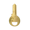M1 / 1092 / Brass Metal Key Blank For Master Padlocks (JMA MAS-10E)