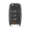 2014-2019 Kia Soul / 4-Button Flip Key / Gen 2 PS / PN: 95430-B2100 / OSLOKA-875T (AFTERMARKET) ﻿