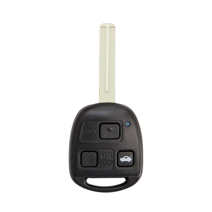 1998-2005 Lexus  / 3-Button Remote Head Key Short Blade TOY40 4D68 Chip / HYQ12BBT(AFTERMARKET)