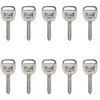 10 X Ilco - B102 - P1113 - GM - Metal Key Blank (BUNDLE OF 10)