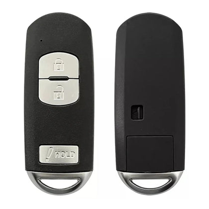 2012-2018 Mazda 3 CX3 CX5 / 3-Button Smart Key / PN: KD33-67-5RY / WAZSKE13D02 / (AFTERMARKET)