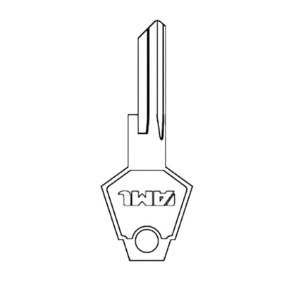 Chrysler / Dodge / Jeep Y152 Metal Key (JMA CHR-8E)