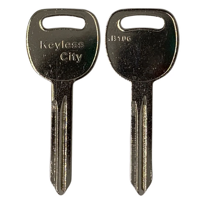 10 X  B106 / P1115 - GM Key Blank - Test Key Blade (AFTERMARKET) (BUNDLE OF 10)