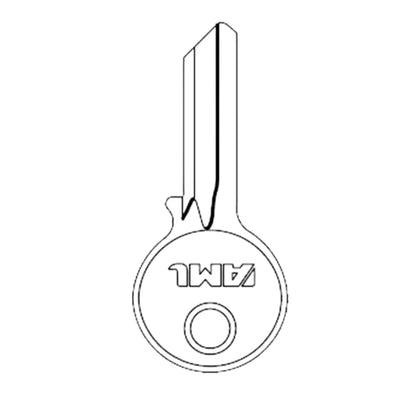 Y52 / 997E Yale Key (JMA YA-13DE)