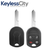 10 X 2000-2017 Ford Lincoln Mercury / 4-Button Remote Head Key / OUC6000022 / 164-R8073 (AFTERMARKET) (BUNDLE OF 10)