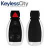 2 X 1997-2014 Mercedes Benz / 4-Button Fobik Key / IYZ-3312 / 315 MHz (Single Battery) (AFTERMARKET) (BUNDLE OF 2)
