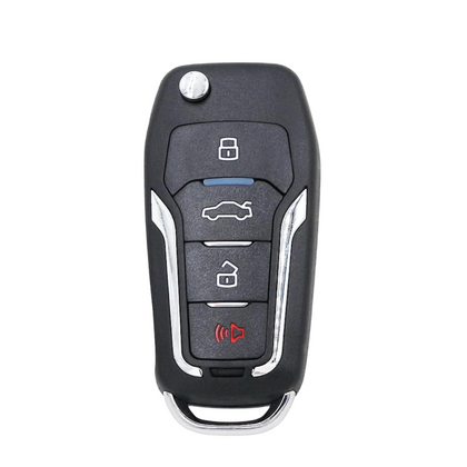 2000-2019 Mercury Lincoln Ford / 4-Button Flip Key / PN: 5912512 / CWTWB1U331 (AFTERMARKET)