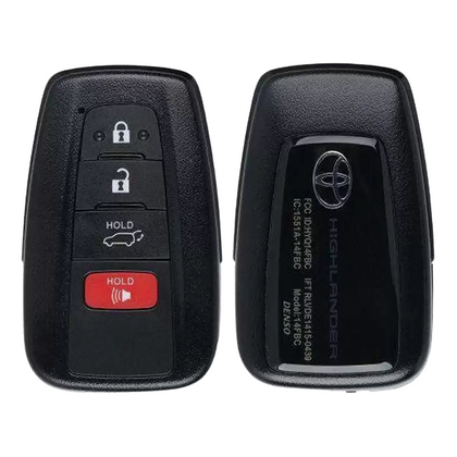 2020-2021 Toyota Highlander / 4 Buttons Smart Key / 8990H-0E020 / HYQ14FBC (OEM)