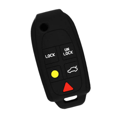 2003-2014 Volvo / 5-Button Remote Keyless Entry Key Silicone Cover / LQNP2T-APU