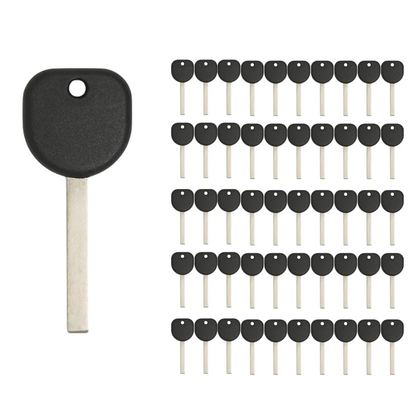 50 X 2010 - 2019 GM B119 Transponder Key (AFTERMARKET) (BUNDLE OF 50)