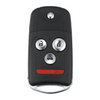 2007-2014 Acura / 4-Button Flip Key SHELL For MLBHLIK-1T And OUCG8D-439H-A