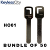 50 X HO01 - Honda Key Blank - Test Key Blade (AFTERMARKET) (BUNDLE OF 50)