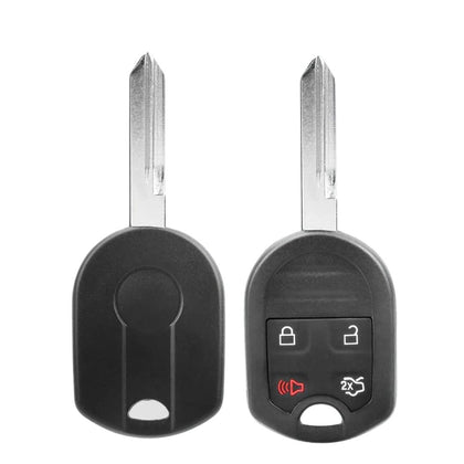 3 X 2000-2017 Ford Lincoln Mercury / 4-Button Remote Head Key / OUC6000022 / 164-R8073 (AFTERMARKET) (BUNDLE OF 3)