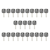 25 X 1999-2011 Volvo / Transponder Key SHELL / S66NN (AFTERMARKET)(Bundle of 25)