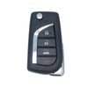 2009-2016 Toyota / 4-Button Remote Flip Key / GQ4-29T G Chip (AFTERMARKET)
