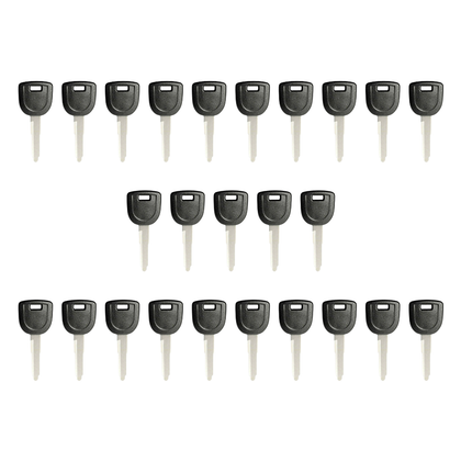 25 X 2003-2014 Mazda MZ24 / MZ34 / W/ Chip Holder / Transponder Key SHELL (NO CHIP) (AFTERMARKET)(Bundle of 25)