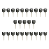 25 X 2003-2014 Mazda MZ24 / MZ34 / W/ Chip Holder / Transponder Key SHELL (NO CHIP) (AFTERMARKET)(Bundle of 25)