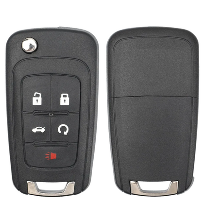 2010-2020 GM / 5-Button Flip Key / OHT01060512 (AFTERMARKET)
