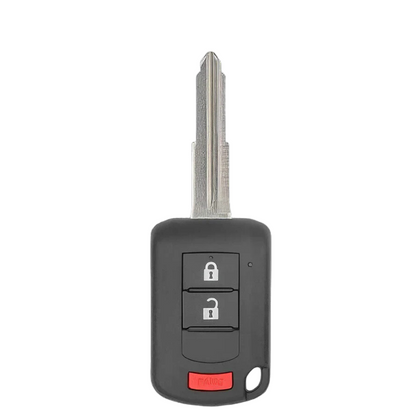 2010-2019 Mitsubishi Outlander Lancer / 3-Button Remote Head Key with Shoulder / PN: 6370B944 / OUCJ166N (AFTERMARKET)