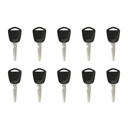 10 X 1996-2009 Acura - HD111 Transponder Key (46 V-Chip) (AFTERMARKET) (BUNDLE OF 10)