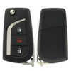 2010 - 2016 Toyota / 3-Button Flip Key NEW STYLE / HYQ12BBY (G Chip) (AFTERMARKET)